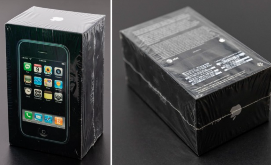 Запечатанный iPhone первого поколения ушел с аукциона за 4,8 млн рублей